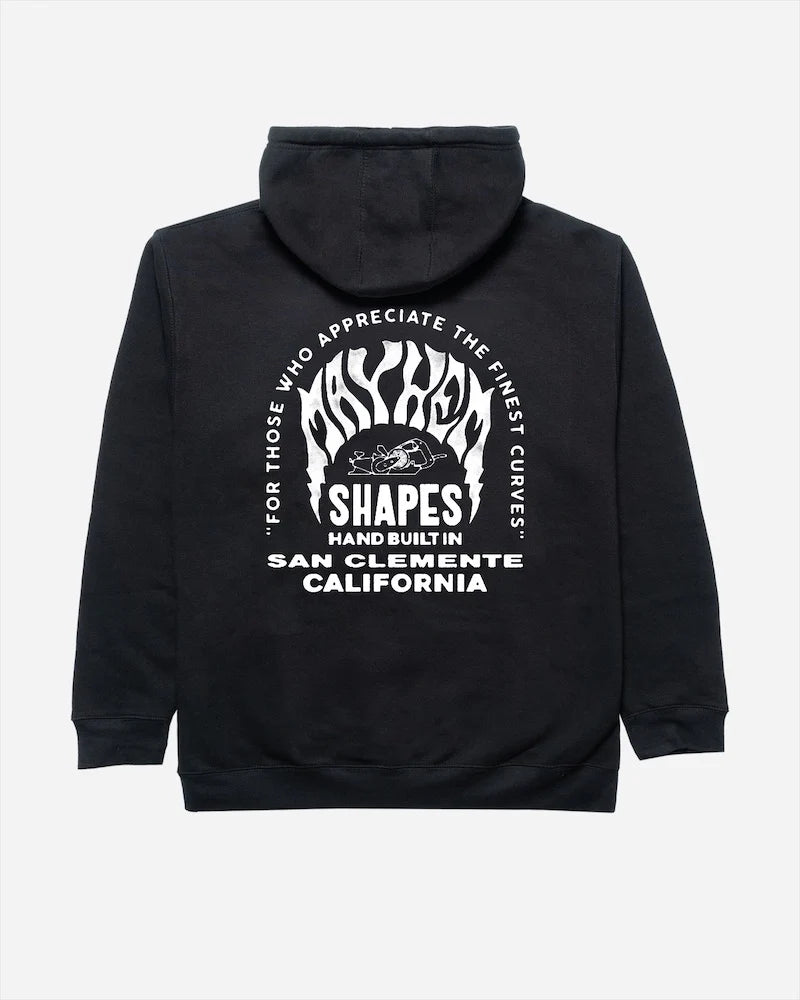 Mayhem Shapes Hoodie Black