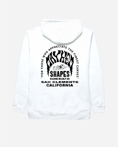 Mayhem Shapes Hoodie Black White