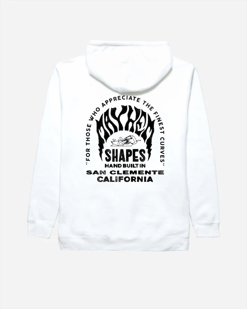 Mayhem Shapes Hoodie Black White