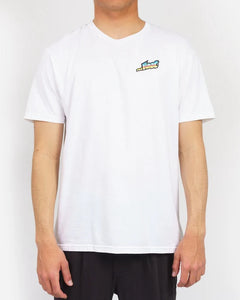Chrome Tee White