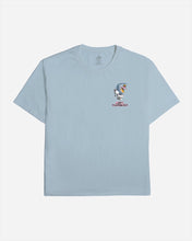 Load image into Gallery viewer, Crappy Waves Boxy Tee Blue Mist