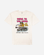 Load image into Gallery viewer, Pedal to the Metal Vintage Dye Tee Vintage White