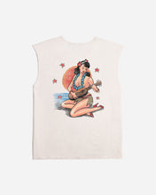 Load image into Gallery viewer, Uke Cut Off Tee Vintage White