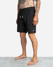Load image into Gallery viewer, 18&quot; Session Boardshort Solid Black