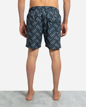 Load image into Gallery viewer, 17&quot; Peril E-Waist Beachshort - Wavy Blue