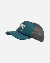 Load image into Gallery viewer, Lightning Mayhem Trucker Hat Atlantic Blue