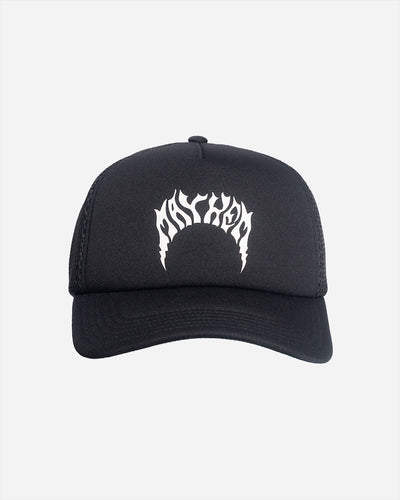 Lightning Mayhem Trucker Hat Black with White
