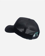 Load image into Gallery viewer, Lightning Mayhem Trucker Hat Black with White