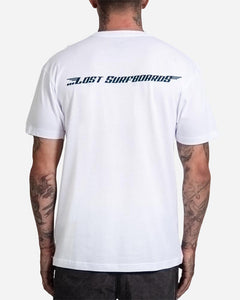 Lost Surfboards Tee White