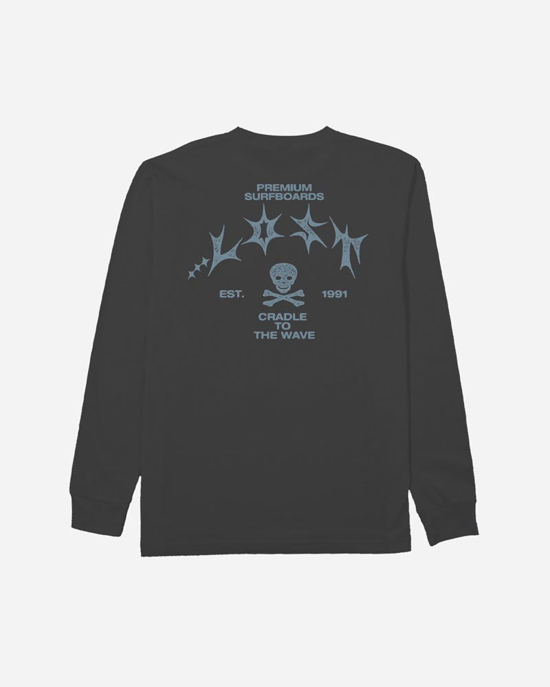 Premium Long Sleeve Tee Vintage Black